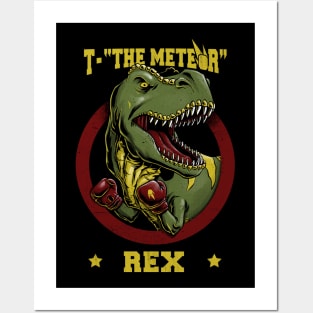 T - "The Meteor" Rex Posters and Art